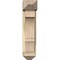 Ekena Millwork Balboa Arts and Crafts Rough Sawn Bracket w/ Offset Brace, Douglas Fir, 6"W x 14"D x 26"H BKT0604X14X26BOA03RDF - alternate 2